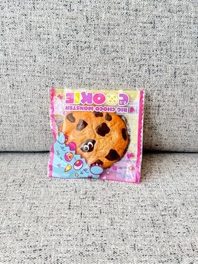 New Japan Ibloom Big Choco Monster Cookie Squishy Toy - Brown
